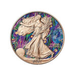 Srebrni novčić 1 unca – Američki orao Paun - Slika 2