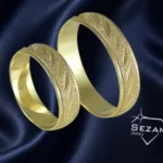 B7: Burme zaobljene pikovane od žutog zlata