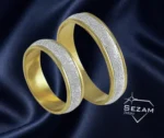 B3: Burme zaobljene pikovane od žutog i belog zlata